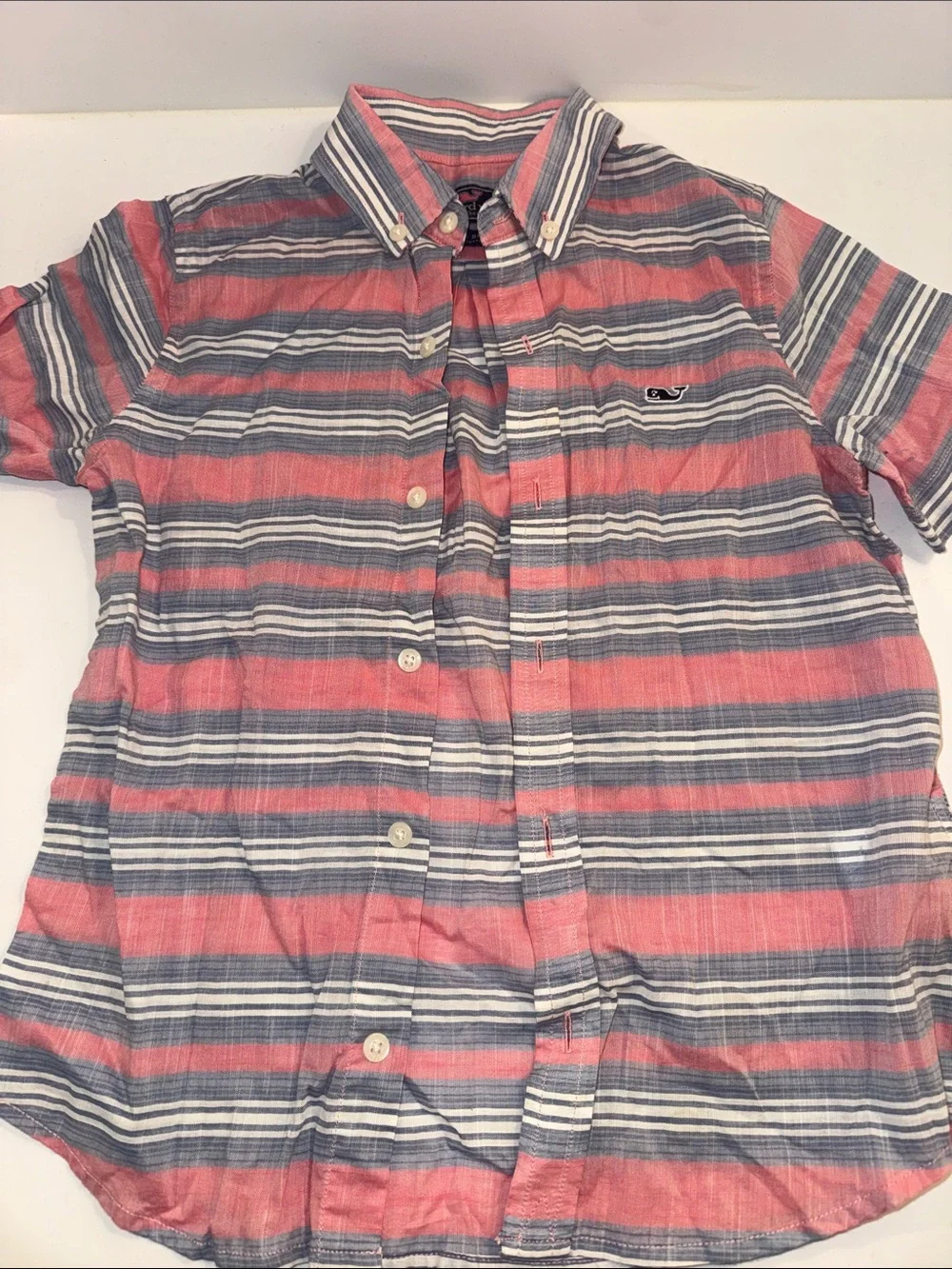 Vineyard Vines Red, White, and Blue Button Down